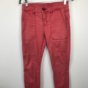 Cabi Nantucket Red The Hutton Jogger Pants #5178